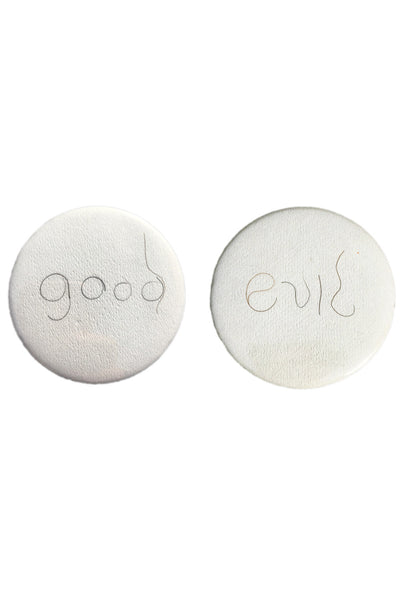 Badge Taste <br> "Good" & "Evil" Pubes Set