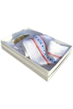 Badge Taste <br> White Sock